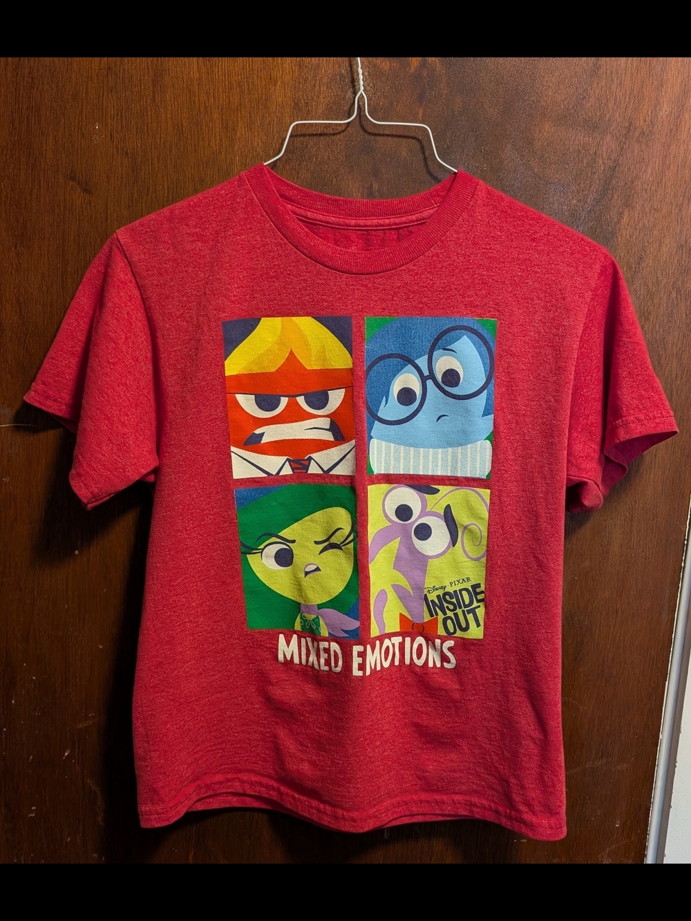 Red Inside Out 'Mixed Emotions' Graphic Tee
